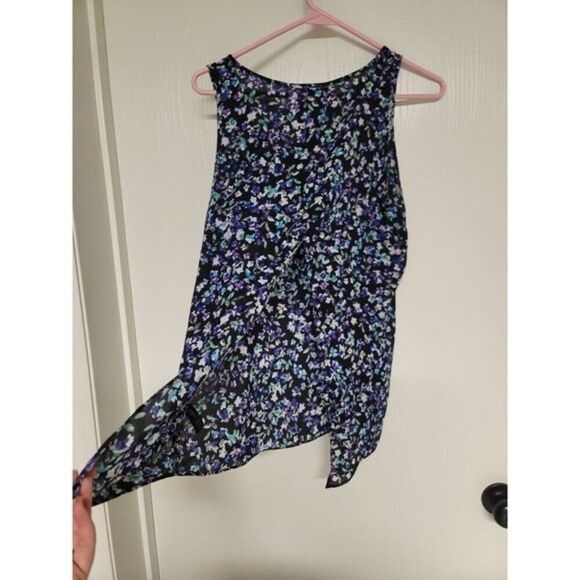 ~ womens thin floral express shirt size medium - Picture 2 of 3